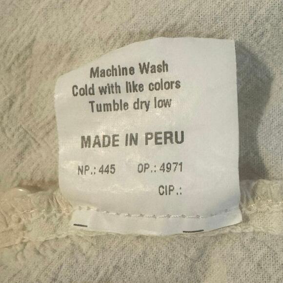 VTG Scully Trail Walk Long Sleeve Double Button Down Western Shirt Men’s M White - Picture 8 of 8